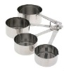 4 Pc Stainless Steel Measuring Cups