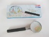 40mm glass magnifier with handheld