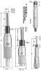 438-110-2 0-13mm x 0.01mm Precise-measured Sae System Micrometer Heads