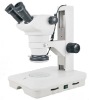 4X-200X Long working distance research zoom stereo microscope with LED illumination