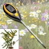 4in1 pH Moisture Light Soil Meter Thermometer