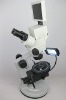 5 inches LED screen Gem Microscope with Darkfield