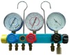 5 valve manifold (manifold set,manifold gauge, refrigerant gauge)