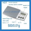 500g 0.1g digital pocket scale