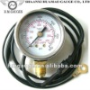 50mm bottom connector CNG pressure gauge for gas