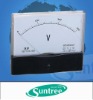 59type DC analog panel voltmeter