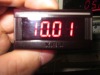 5V,9V,12V, 18VDC power supplied super mini voltmeter