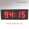 5inch with CE ROHS red outdoor led digit display