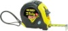 5m rubber cover steel measuring tape with three locks