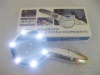 6 LED light illuminated magnifier with handle