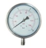 6" all stainless steel shockproof pressure gauge