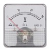 60 DC V Moving Iron Instrument meter
