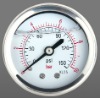 63mm Liquid filled pressure gauge