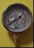 63mm liquid filled bourdon tube pressure gauge