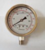 63mm oil filled pressure gauge