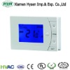 7 days programmable digital thermostat used with batteries