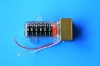 7-digit thick white plastic shield meter register