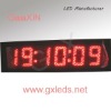 7 segment digital electronic large led timer clock