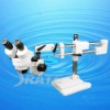 7x-45x Zoom Stereo Microscope on Ball Bearing Stand