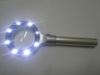 8 LED magnifier with Zinc alloy body