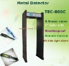 8 Zones Walk Through Metal Detector Door TEC-800C