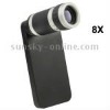 8X Zoom Mobile Phone Telescope + Plastic Case for iPhone 4 & 4S