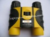 8X25 waterproof binocular made in china metal tube rubber cover in bright color