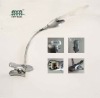 90mm bifocal lens soft clip table magnifier with 2 LED light