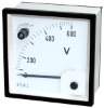 96 Moving Iron Voltmeter With Change Over Switch For AC Voltmeter