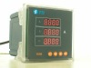 96 square programmable three phase LED or LCD ampere meter
