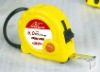 ABS yellow steel measuring tape