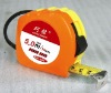 Abs plastic double color steel tape measure