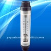 Acrylic Tube type rotameter machined flow meter