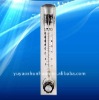 Acrylic air flow meter for oxygen concentrator