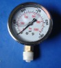 All Stainless Steel Oil Electric Contact Pressure Gauge