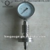 All stainless steel corrosion resistance to high temperature diaphragm pressure gauge