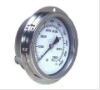 All stainless steel pressure gauge with outside buyonet ring