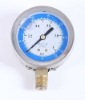 An oil filled seismic pressure gauge