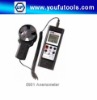Anemometer/Remote Fan Air Flow Meter /Handheld RS232 output anemometer 8901