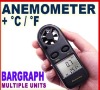 Anemometer Thermometer Air Wind Flow Meter Bar