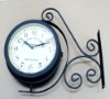 Antique decoration metal wall clock modern design