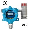 Audible and visual alarm explosion proof chlorine detector