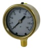 B6J Forged Brass Case Pressure Gauge