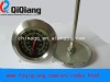 BBQ steam temperture gauge