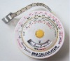 BMI keep fit tape measure