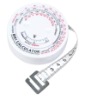 BMI tape measure,body measure tape,triangle bmi tape measure