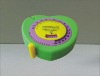 BMI tape measure-heart shaped 1.5M-ABS-A-0007,shenzhen factory