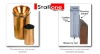 BRASS RAIN GUAGE