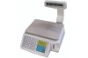 Barcode label printing scale