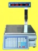 Barcode printing scale